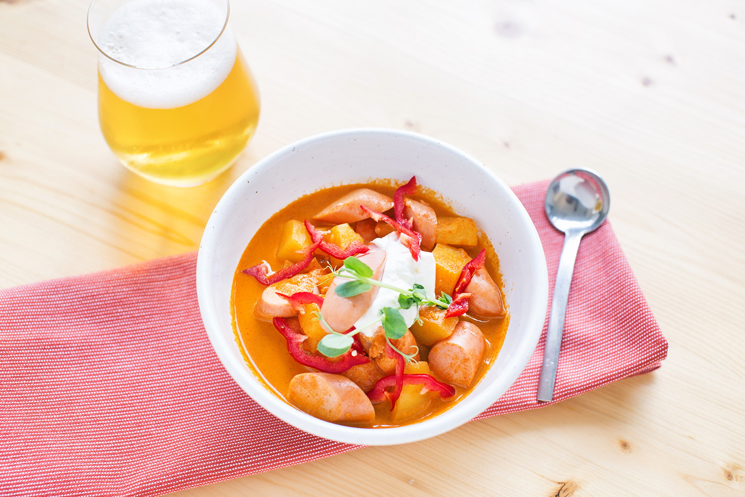 Würstelgulasch